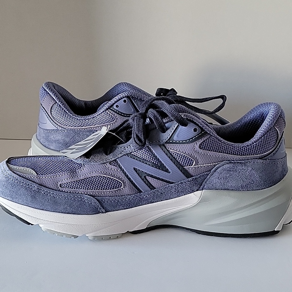 New Balance 990 Men's Lavender Mesh & Suede Sneakers Made In USA NEW! Size 9 - Picture 7 of 7